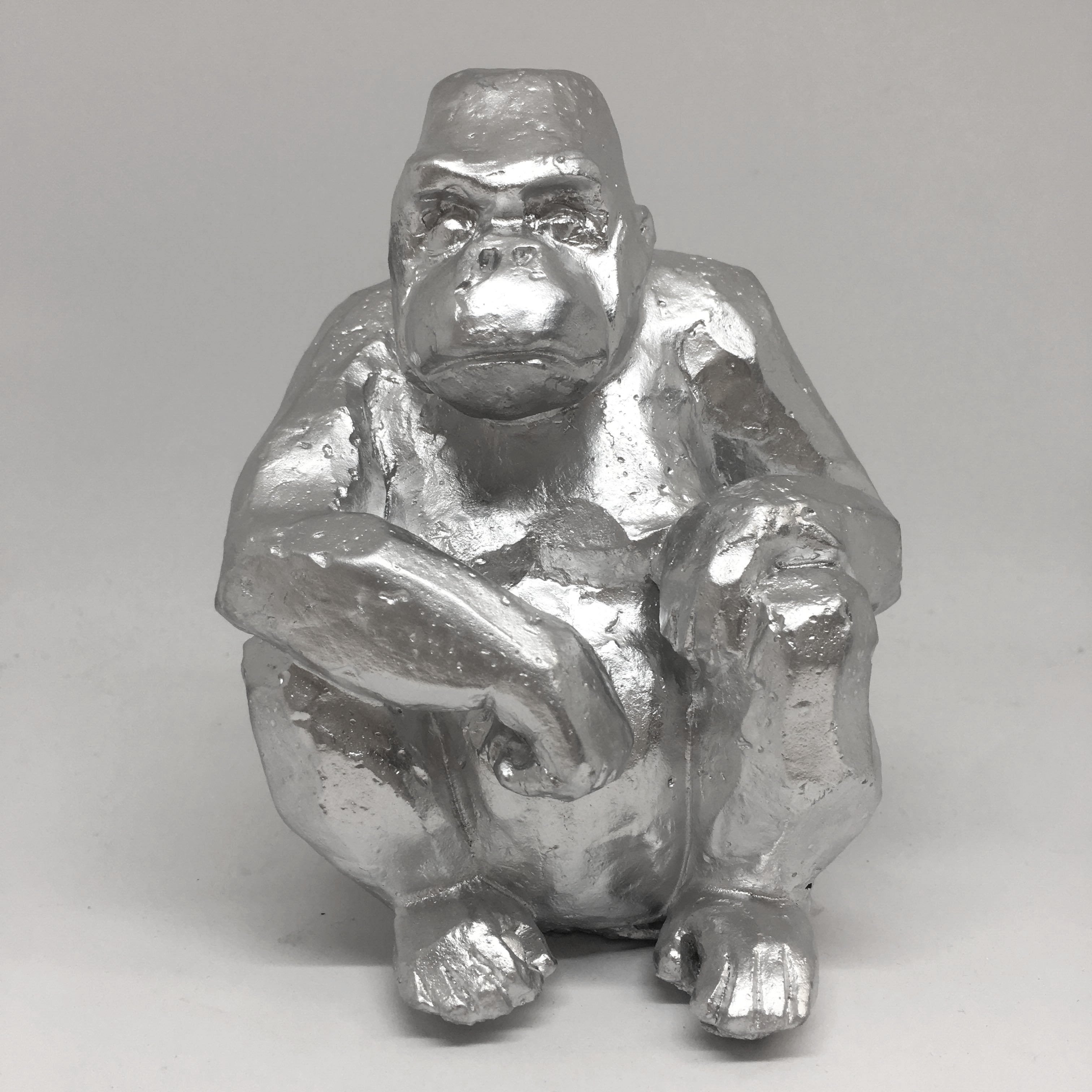 Gorilla Resting (Silver)