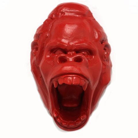 Gorilla Head (Red) - Station 16 Gallery 